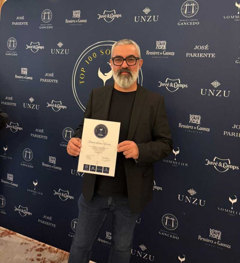 David Laínez, entre los 100 mejores sumilleres de España